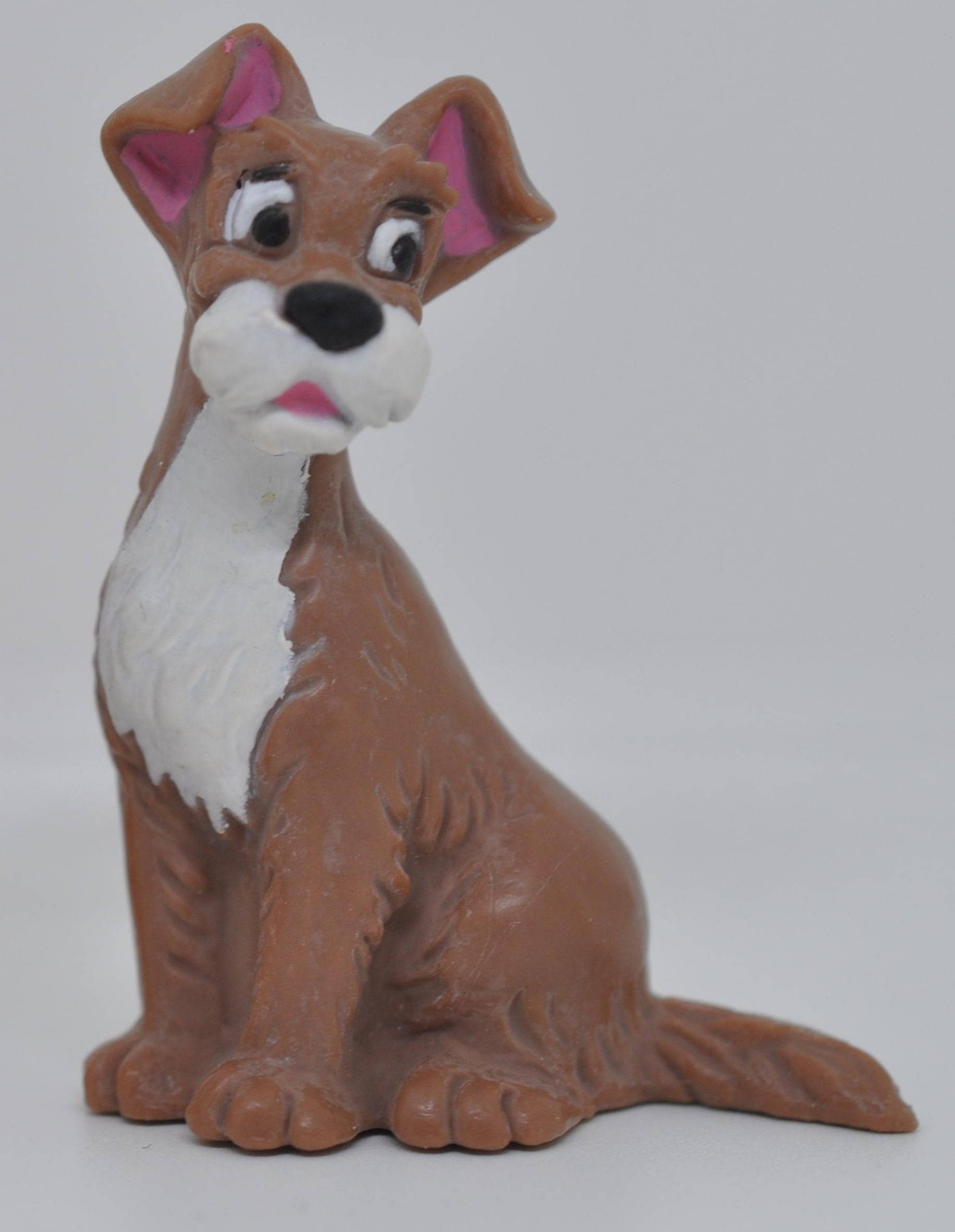 Ancienne Figurine Vintage - Clochard Ou Baroudeur Avec Son Chien Et Son Baluchon - Décorative - État D'usage