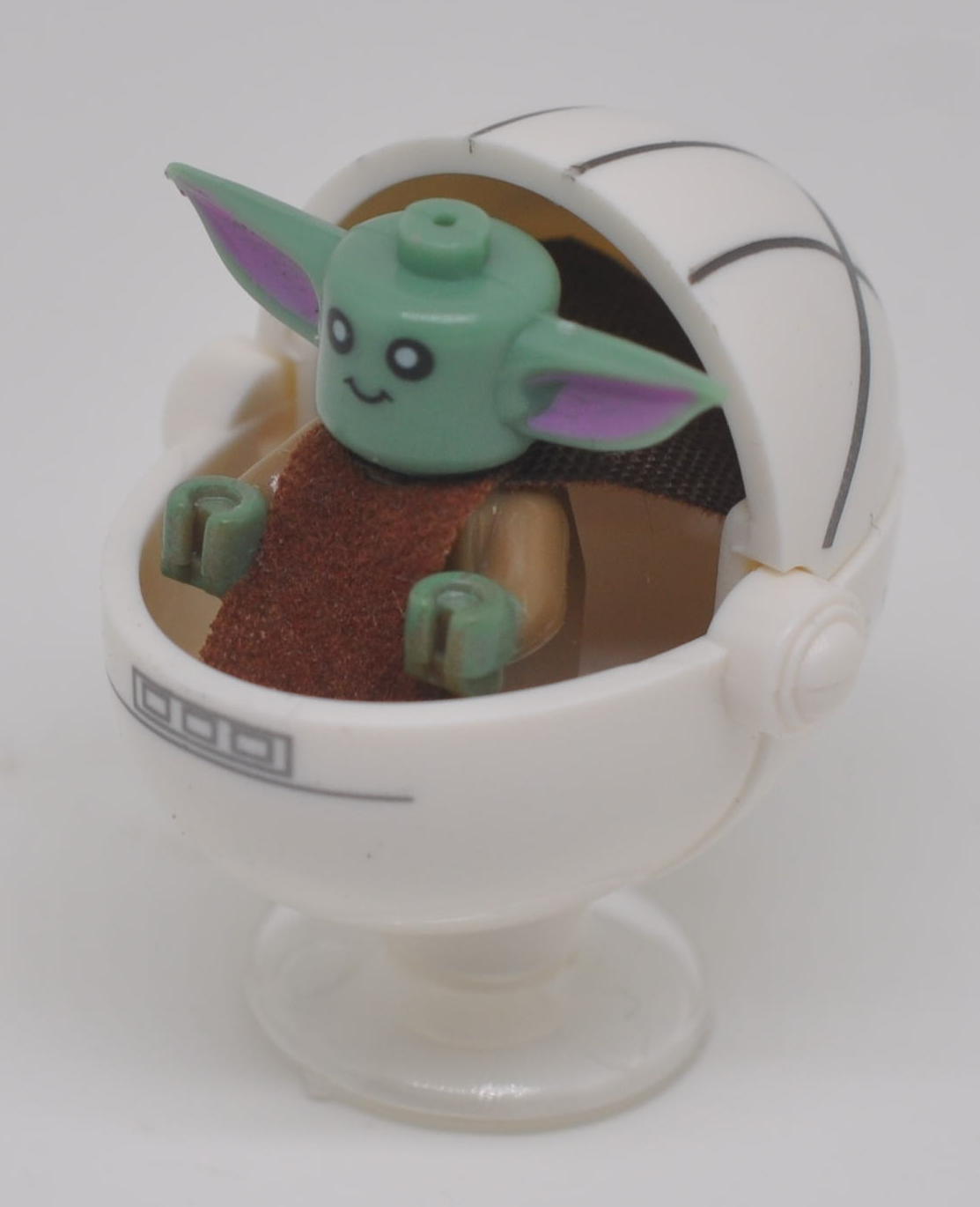 Baby Yoda Avec Landau Couleur Destination Figurines