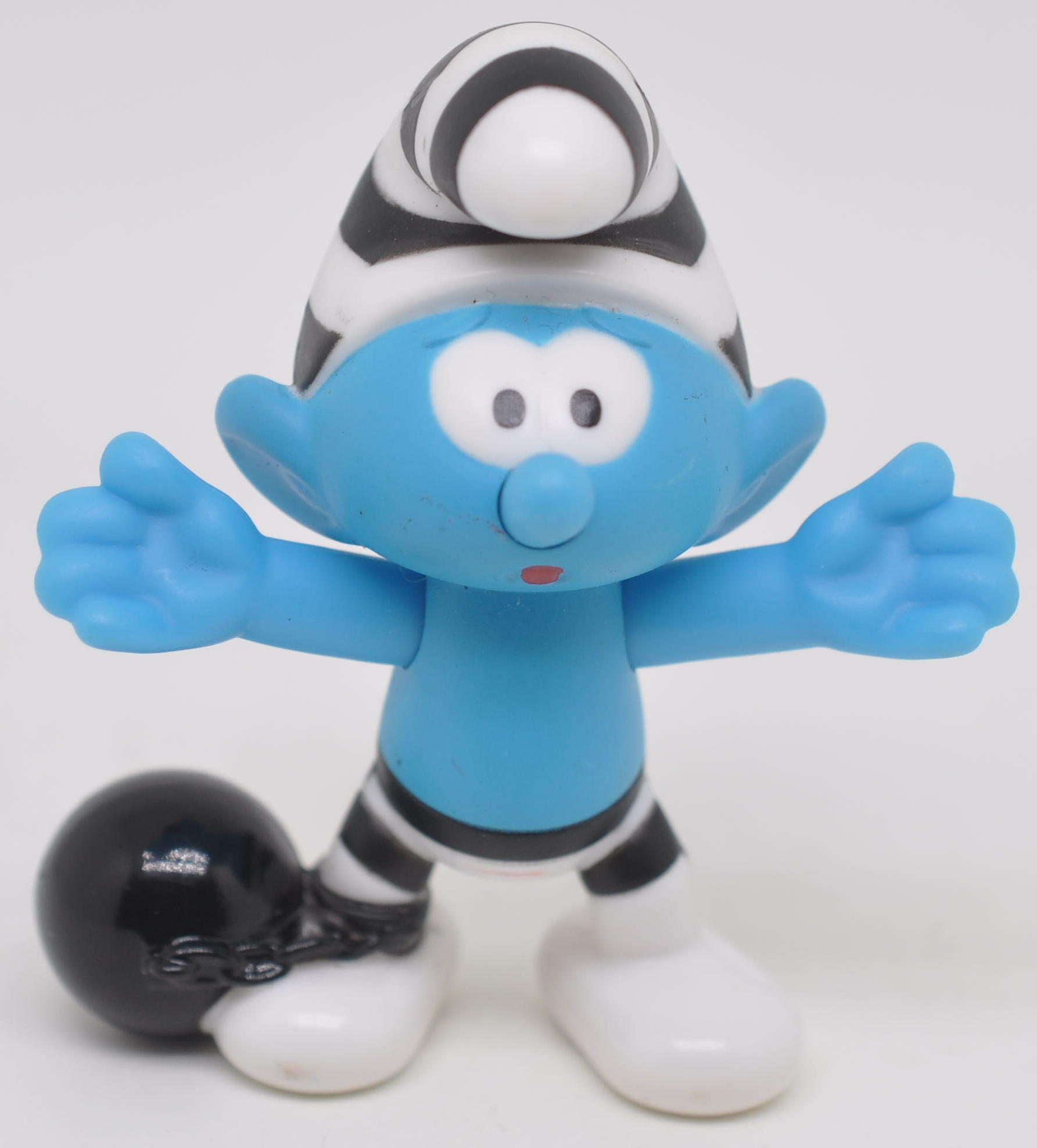 Schtroumpf vintage français, figurine de collection Happy Meal McDonald's - France