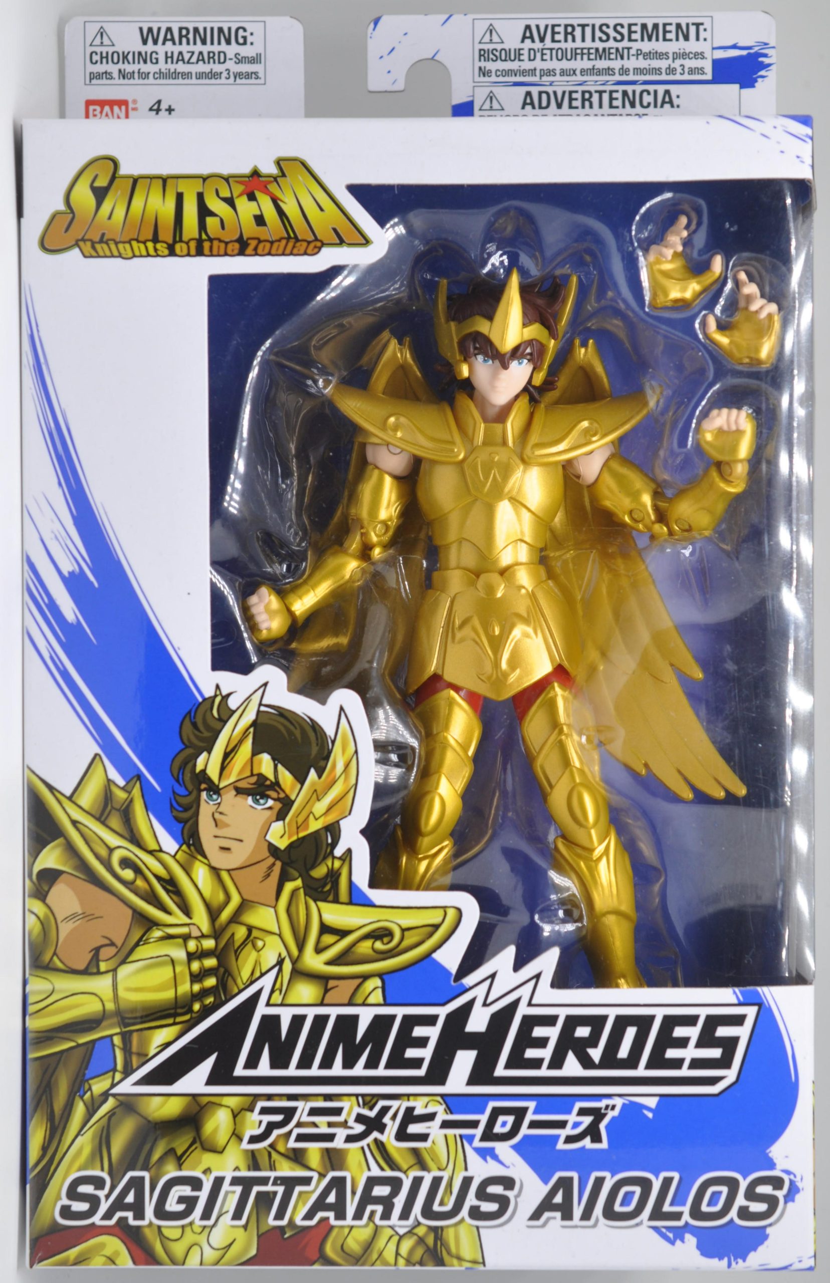 Figurine PVC Saint Seiya – Chevalier Du Zodiaque Sagittaire Aiolos – Échelle 1/12 – Neuf